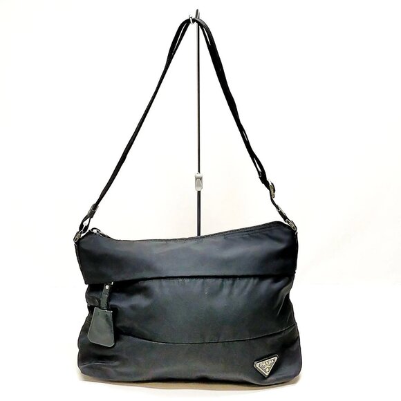 Prada Crossbody bag Black Nylon 480-060425 - Picture 1 of 14